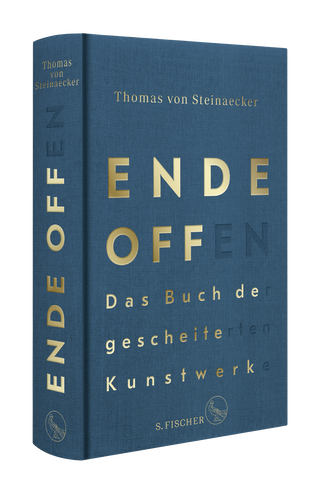 Buchcover von Ende offen – Das Buch der gescheiterten Kunstwerke