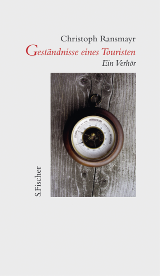 Buchcover von Geständnisse eines Touristen: Ein Verhör