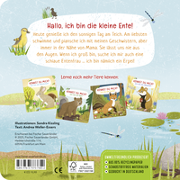 Zusatzmaterial 9783737373852 U4 von Do You Know Me? I am the Little Duck von Andrea Weller-Essers, Sandra Kissling