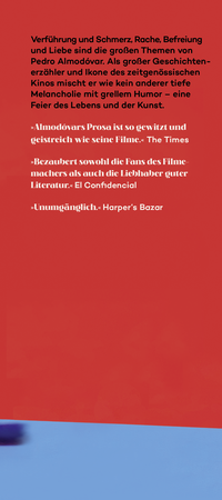 Zusatzmaterial KL 978 3 10 397569 7 vorne von Der letzte Traum: Zwölf Erzählungen von Pedro Almodóvar