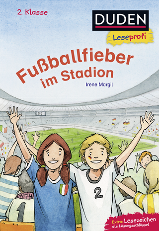 Buchcover von Duden Leseprofi – Fußballfieber im Stadion, 2. Klasse