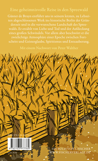 Zusatzmaterial 9783103977769 U4 von Die neue Mittagsgöttin: Roman von Günter de Bruyn