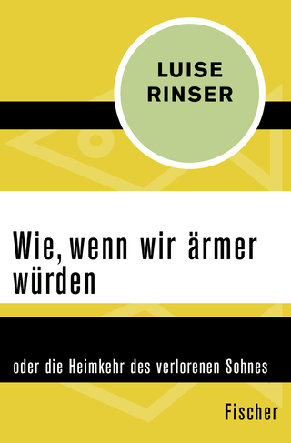 Buchcover von Wie, wenn wir ärmer würden: oder die Heimkehr des verlorenen Sohnes