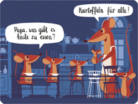 Zusatzmaterial PA 978 3 7373 7606 8 innen 001 von Ich, ich, ich! Fünf Mäuse haben Hunger von Guillaume Bracquemond