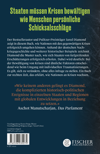 Zusatzmaterial 9783596030279 U4 von Krise: Wie Nationen sich erneuern können von Jared Diamond