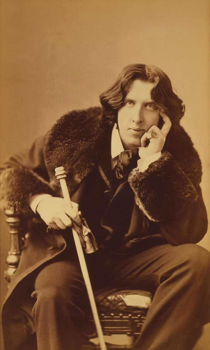 Portrait von Oscar Wilde
