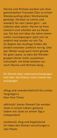 Zusatzmaterial KL 978 3 8105 0065 6 vorne von Zwei in einem Leben: Roman von David Nicholls