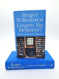Zusatzmaterial PA 978 3 10 397602 1 innen 002 von Liegen Sie bequem? Vom Lesen und von Büchern von Roger Willemsen