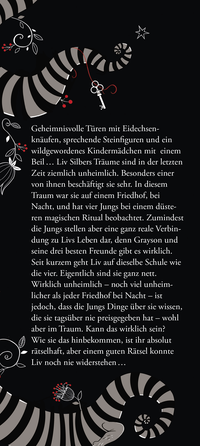 Zusatzmaterial KL 978 3 949465 21 5 vorne von Silber - Das erste Buch der Träume: Roman von Kerstin Gier