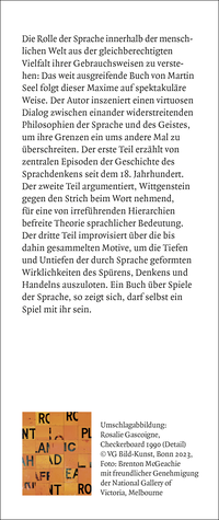 Zusatzmaterial KL 978 3 10 397331 0 vorne von Spiele der Sprache von Martin Seel