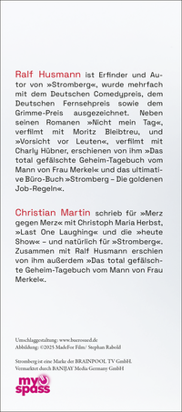 Zusatzmaterial KL 978 3 7587 0045 3 hinten von Büro ist besser als richtig arbeiten. STROMBERG: Tipps von A wie Homeoffice bis Z wie Soft Skills von Ralf Husmann, Christian Martin