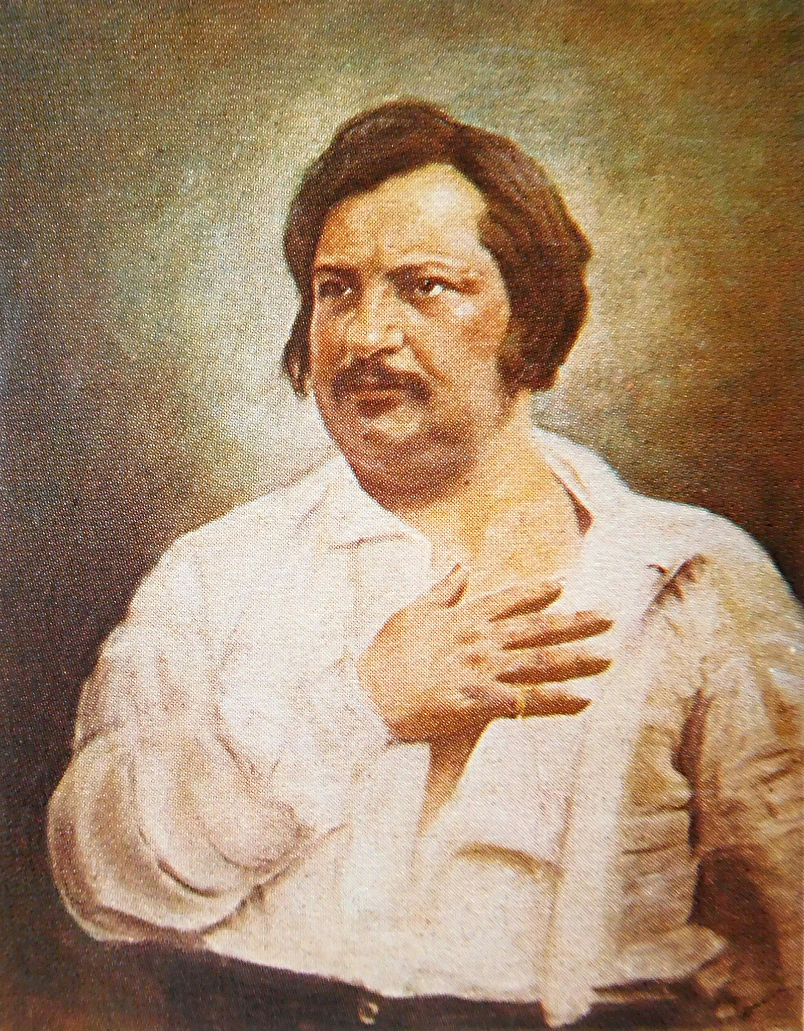 Portrait von Honoré de Balzac