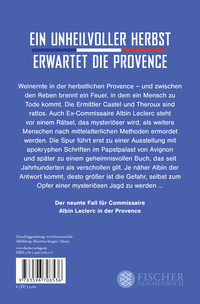 Zusatzmaterial 9783596708536 U4 von Unheilvolle Provence von Pierre Lagrange