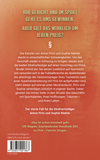 Zusatzmaterial 9783651001367 U4 von Pirlo - Doppeltes Spiel: Der vierte Fall für die Strafverteidiger Pirlo und Mahler von Ingo Bott