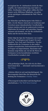 Zusatzmaterial KL 978 3 10 397335 8 vorne von Die Freimaurer – Der mächtigste Geheimbund der Welt von John Dickie