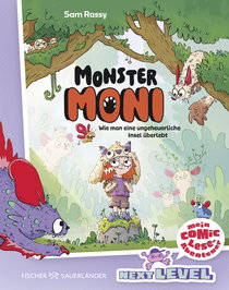 Buchcover von Monster-Moni: Wie man eine ungeheuerliche Insel überlebt von Sam Rassy