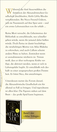 Zusatzmaterial KL 978 3 596 70765 2 vorne von The Atlas Paradox: Schicksal ist eine Entscheidung von Olivie Blake