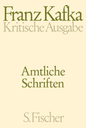Buchcover von Amtliche Schriften von Franz Kafka