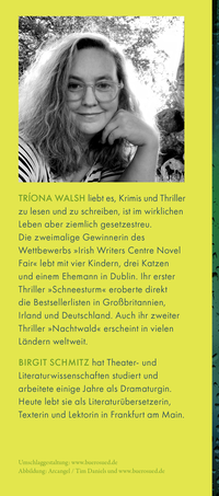 Zusatzmaterial KL 978 3 596 70901 4 hinten von Nachtwald: Thriller von Tríona Walsh