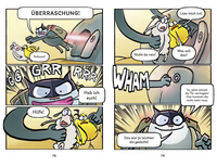 Zusatzmaterial PA 978 3 7571 0202 9 innen 003 von Fluffy & Robocat Vol. 2: Rückkehr der Kampfhühner von Markus Grolik