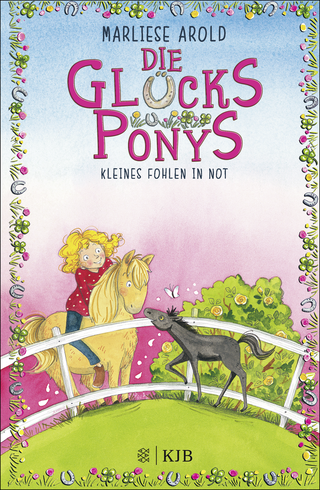Buchcover von Die Glücksponys – Kleines Fohlen in Not
