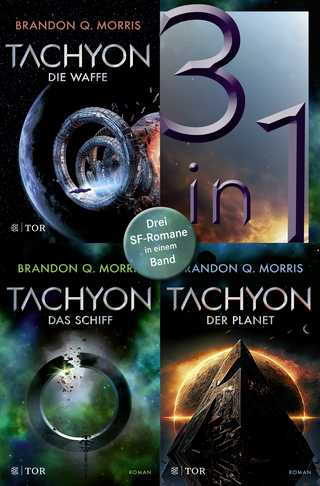 Buchcover von Tachyon - Die Waffe / Das Schiff / Der Planet - Drei SF-Romane in einem Band