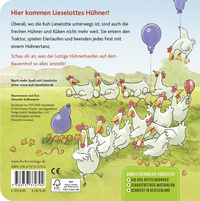 Zusatzmaterial 9783737372794 U4 von Lieselotte, was machen die Hühner? von Alexander Steffensmeier