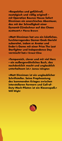 Zusatzmaterial KL 978 3 596 71367 7 vorne von Operation Bounce House: Kampf um New Sonora von Matt Dinniman