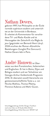 Zusatzmaterial KL 978 3 10 397668 7 hinten von Gegen sich selbst denken von Nathan Devers