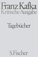 Buchcover von Tagebücher, Kommentar: Zweite, von Waltraud John bearbeitete Auflage von Franz Kafka