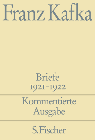 Buchcover von Briefe 1921-1922: Band 5 (Kommentierte Ausgabe)