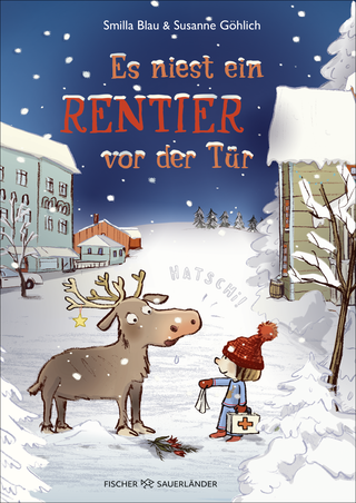 Buchcover von A Reindeer Sneezes at the Door