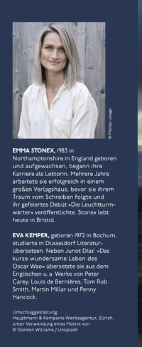 Zusatzmaterial KL 978 3 7587 0040 8 hinten von Sunshine Man: Roman von Emma Stonex