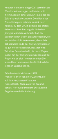 Zusatzmaterial KL 978 3 10 397117 0 vorne von Die Passagierin: Roman von Franz Friedrich