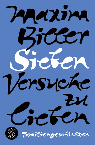 Buchcover von Sieben Versuche zu lieben: Familiengeschichten