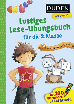 Buchcover von Duden Leseprofi – Lustiges Lese-Übungsbuch für die 2. Klasse: Mit 100 spannenden Leserätseln von Luise Holthausen