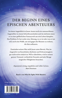 Zusatzmaterial 9783596713721 U4 von He Who Fights With Monsters 1: Dunkle Magie von Shirtaloon