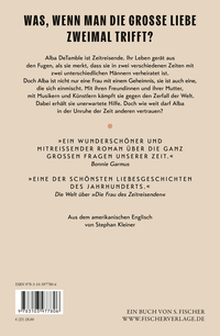 Zusatzmaterial 9783103977806 U4 von Die Unruhe der Zeit: Roman von Audrey Niffenegger
