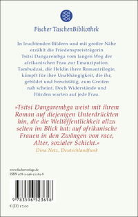 Zusatzmaterial 9783596523658 U4 von Überleben: Roman von Tsitsi Dangarembga
