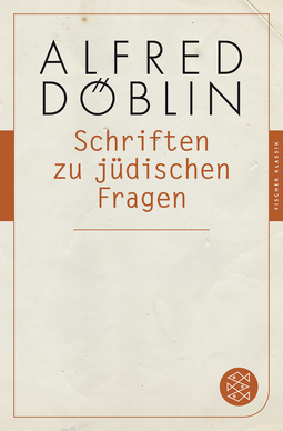 Buchcover von Schriften zu jüdischen Fragen von Alfred Döblin