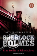 Buchcover von Sherlock Holmes - Eine Studie in Scharlachrot: Roman. Neu übersetzt von Henning Ahrens von Arthur Conan Doyle
