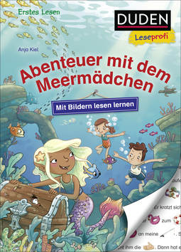 Buchcover von Duden Leseprofi – Mit Bildern lesen lernen: Abenteuer mit dem Meermädchen von Anja Kiel
