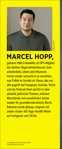 Zusatzmaterial KL 978 3 10 397734 9 hinten von Was geht mich das an?: Warum wir den Rechtsruck nur gemeinsam stoppen können von Marcel Hopp