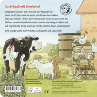 Zusatzmaterial 9783737374767 U4 von Lieselotte, Who Is Hiding There?: Mit großen Entdecker-Klappen von Alexander Steffensmeier