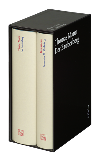 Buchcover von Der Zauberberg: Text und Kommentar in einer Kassette
