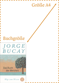 Zusatzmaterial PA 978 3 596 52354 2 abmessung von Das Buch der Weisheit: Wege zum Wissen von Jorge Bucay