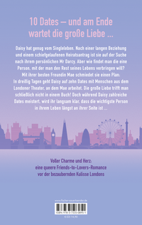 Zusatzmaterial 9783733508951 U4 von 30 Days, 10 Dates & 1 Drama von Lea Kaib