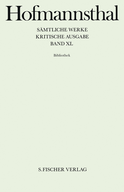 Buchcover von Bibliothek von Hugo von Hofmannsthal