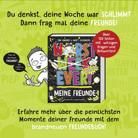 Zusatzmaterial PA 978 3 7373 4324 4 innen 007 von Worst Week Ever –  Mittwoch: Band 3 von Matt Cosgrove, Eva Amores