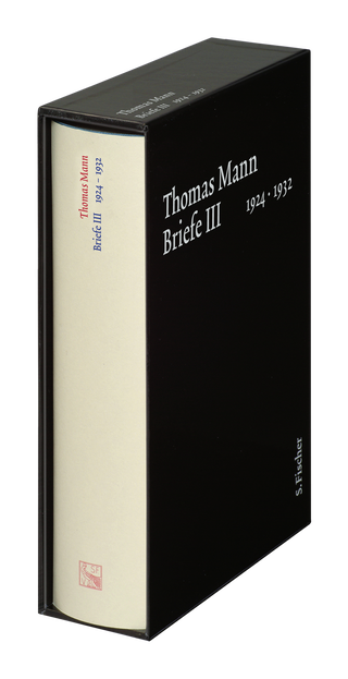 Buchcover von Briefe III 1924-1932: Text und Kommentar in zwei Bänden